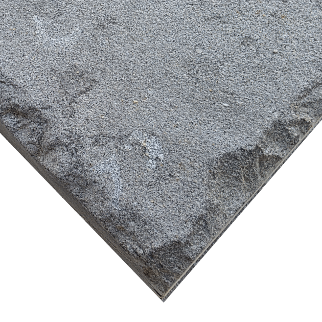 Melly grey chiseled sandblast
