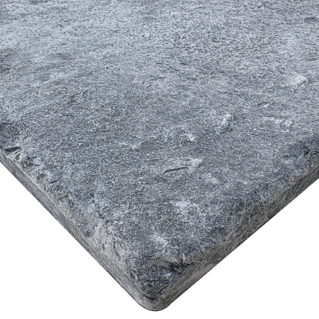 Melly grey chiseled flamed tumbled