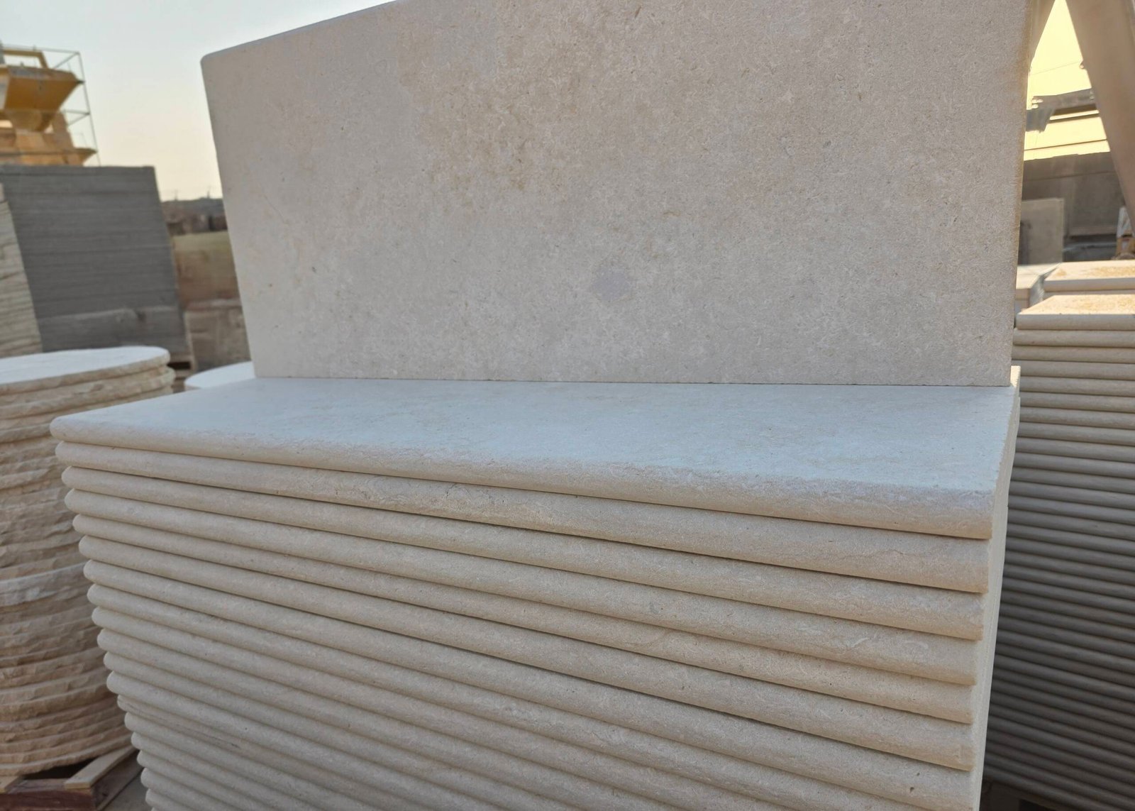 Menia pool borders sandblasted bullnose - Image 2